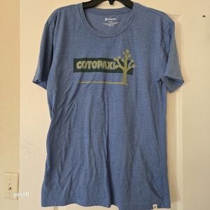 Cotopaxi graphic t-shirt organic recyled L
